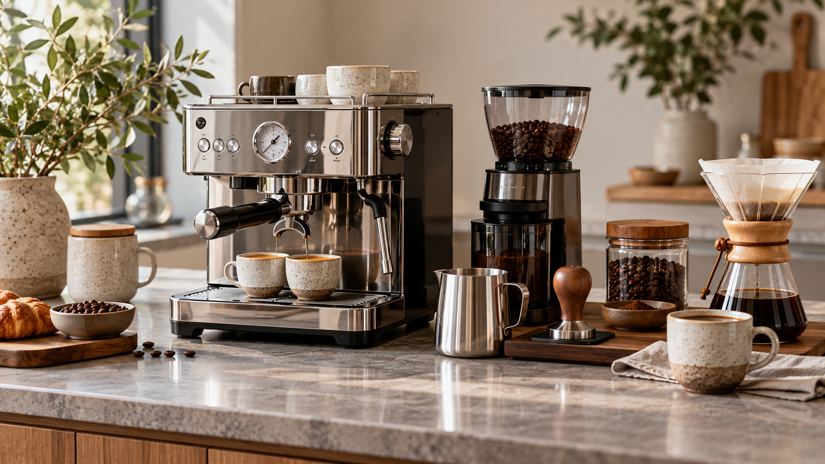 Kollegaer som nyter kaffe sammen på arbeidsplassen