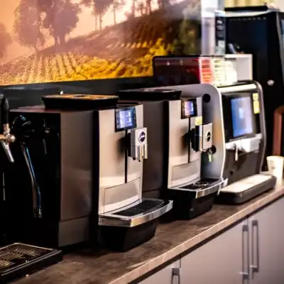 Kaffemaskin på kontoret?